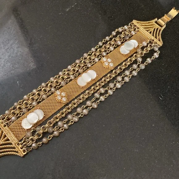 Vintage Bracelet 7 inch - Picture 1 of 8